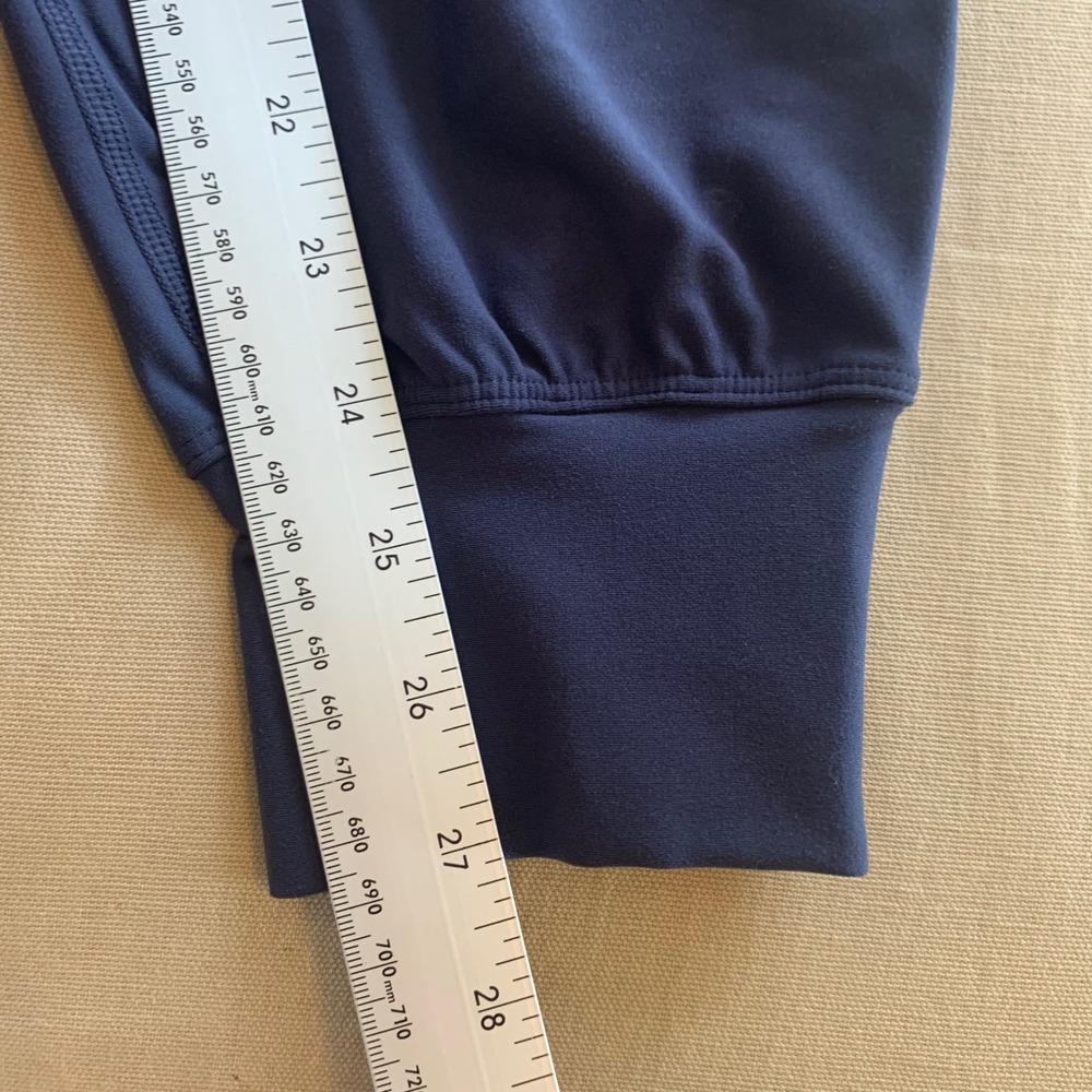 NWT Peloton Cadent Jogger Pants Navy Blue High Rise Slim Fit Womens L Activewear - Picture 15 of 15